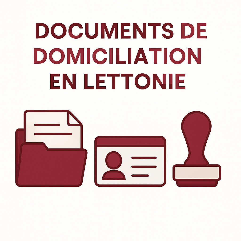 Les documents nécessaires pour la domiciliation en Lettonie