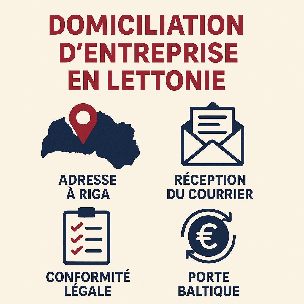 Qu’est-ce que la domiciliation d’entreprise en Lettonie ?