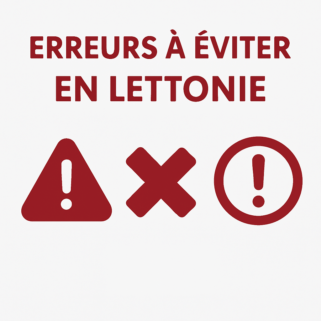 Les erreurs administratives fréquentes à éviter en Lettonie